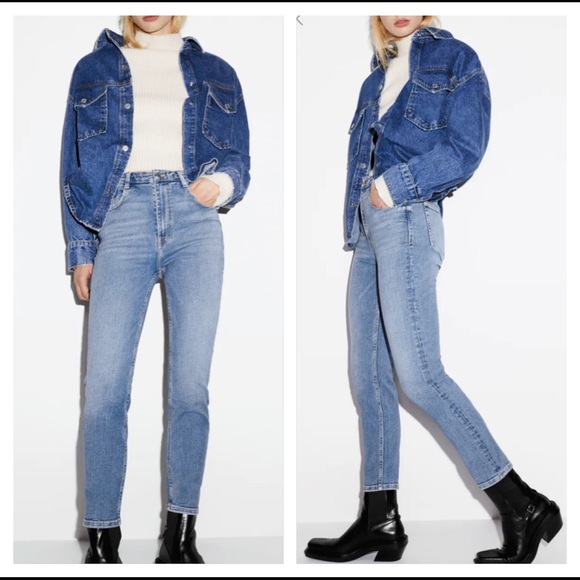 Zara Denim - Zara Jeans, Vintage, High Waisted, High Ri…
